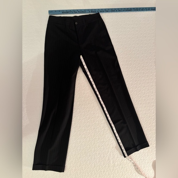 EUC Gucci black pinstripe pantsuit - jacket & pants - 40 (6/8) - Picture 9 of 16